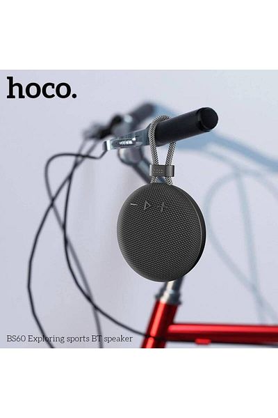 REDz Accessories Hoco Bs60 Portable Speaker, Sports, 1200mah Capacity, 4 Hours Battery Life, Black
