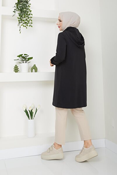 Doque Mevsimlik Kadın Tunik Kapşonlu 61013y