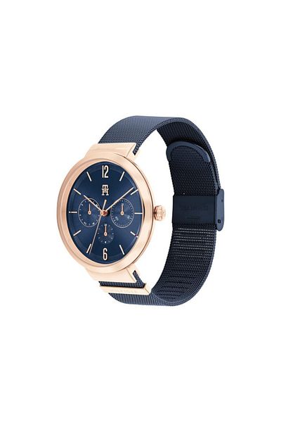 Tommy Hilfiger Women's Analogue Quartz Watch with Stainless Steel Case and Mesh Bracelet 35 mm