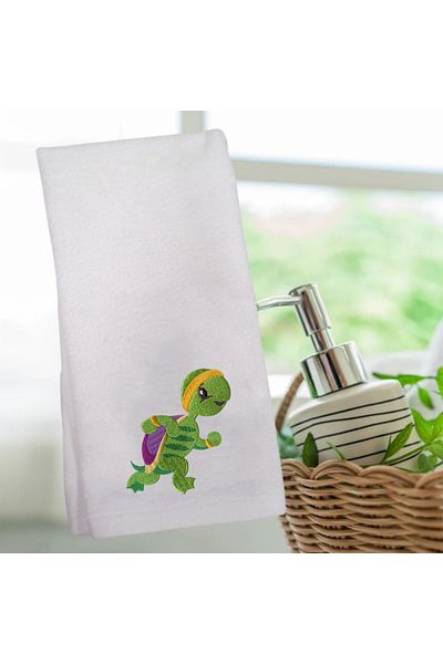 Ursa Runner Turtle Embroidered Athletics Sports Towel 50X90