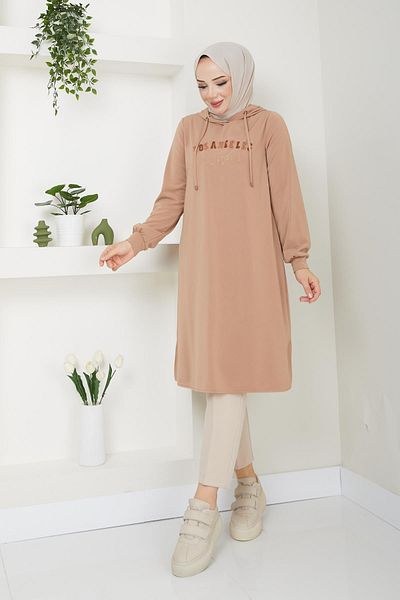 Doque Hijab Seasonal Hooded Women's Tunic - 61056