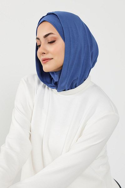 Aisha's Design Combed Cotton Women's Ready-Made Bonnet with Hood and Concealer, B-89P