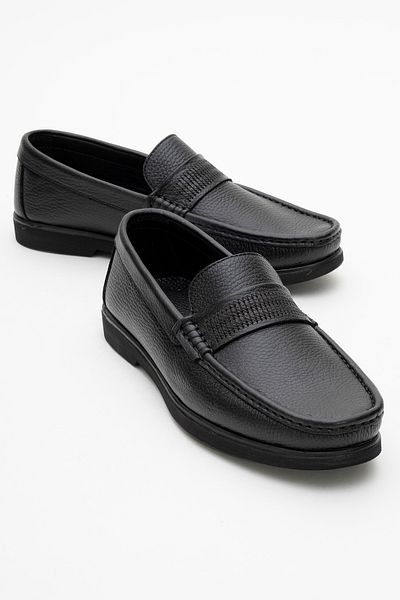 maximoda جلد طبيعي، حذاء كلاسيكي من الجلد الداخلي والخارجي للرجال