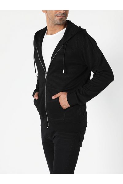 Colin's Regular Fit Men's Black Jacket