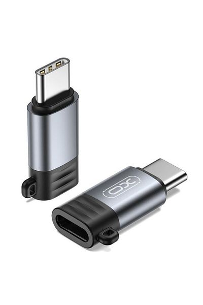 REDz Accessories Adapter XO-NB263A, Lightning to Type-C, OTG data transfer 480MBps, iPhone 15/16 or Android, Gray
