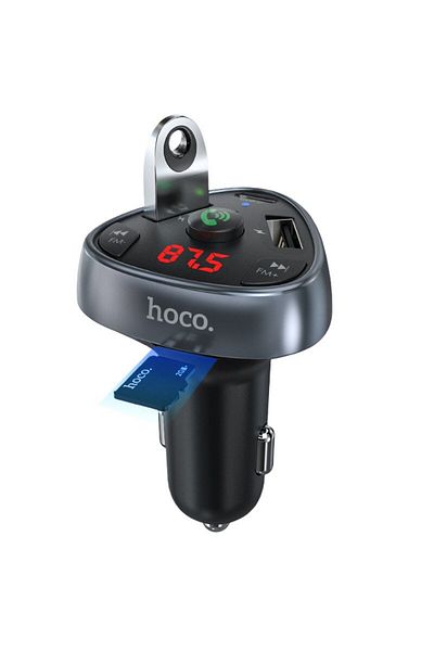 REDz Accessories Car Charger With Fm Modulator, Bluetooth, Fast Charge
