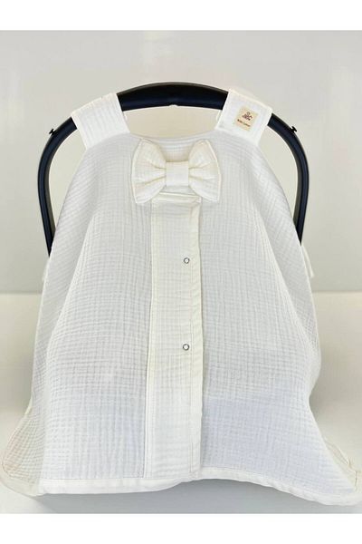 Puro Cotone 4 Layers Muslin Stroller Cover And Stroller Cushion