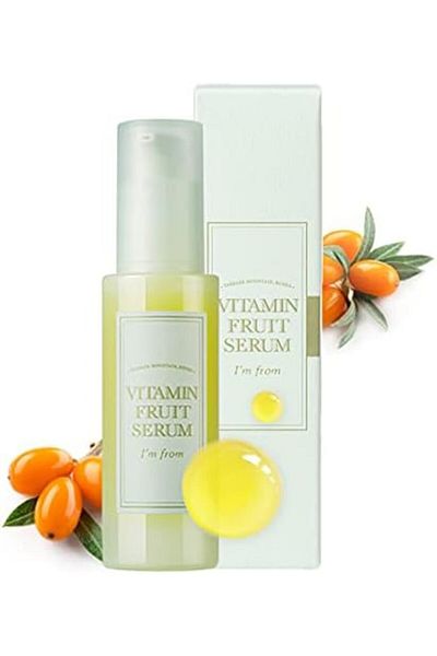 I'm From [I'm from] Vitamin Fruit Serum 1.01 Fl Oz | 74% Sea Buckthorn with 1032mg vitamin C, Glow, Smooth, S