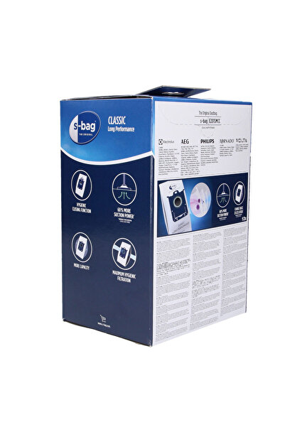 Electrolux E201SM S-Bag Dust Bag - Πλεονεκτική συσκευασία των 12