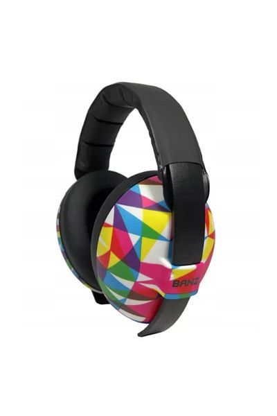 Banz Earmuffs for Babies and Children, Bubzee, 3-36 Months, Multicolor