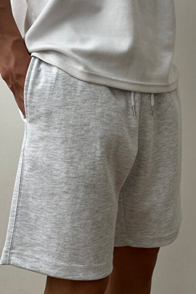 Tarz Cool Ανδρικό σορτς Comfort Fit Grey & Bermuda