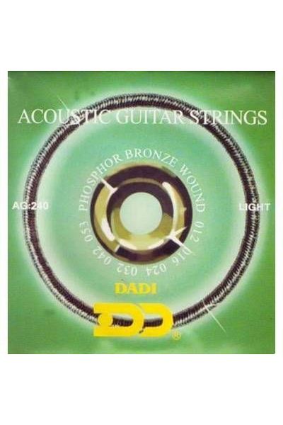 dadi baby Ag240 Model Acoustic String - 6 Τεμάχια Ένα Σετ