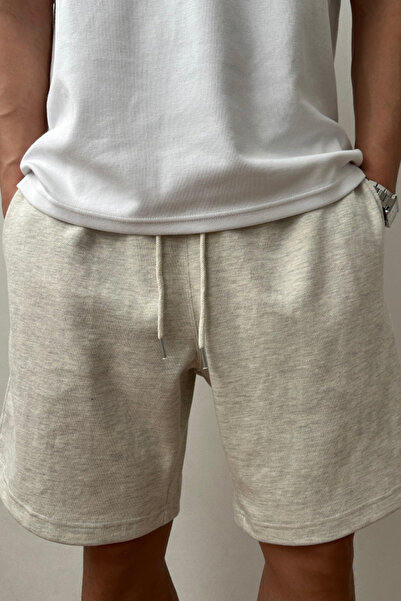 Tarz Cool Ανδρικό σορτς Comfort Fit Beige & Bermuda