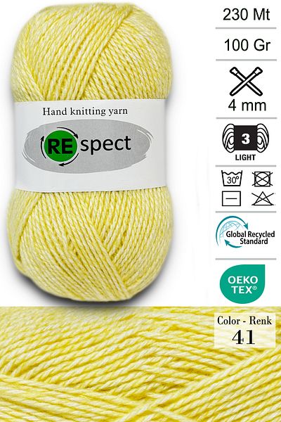 Respect 100gr-230mt Μαλακό Ακρυλικό Μαλλί- Baby Yarn- 41