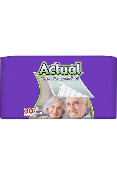 ACTUEL Actual Patient Bed Opening Protective Cover 60*90cm 180 Pieces (6Pk*30)