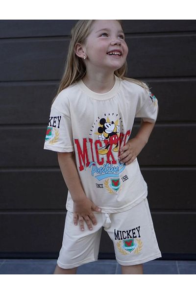Soft kids Printed Summer Top and Bottom Set