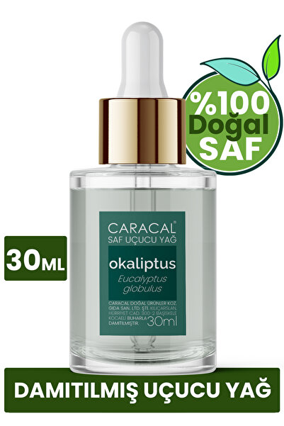 caracal زيت الأوكالبتوس الطبيعي 30 مل - 100% أساسي، الأوكالبتوس جلوبولوس