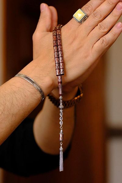 dergah tesbih Premium Silver Design Kuka Rosary