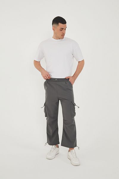 Camp Scoutland Camp550 Outdoor Tactical Cargo Adjustable Long Oversize Men's Jogger Hiking Pants with Pockets