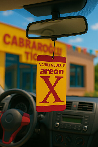 SNSTİCARET Areon X Vanilla Bubble Oto Araç Kokusu (GS)
