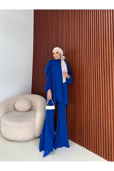 Melike Tatar Rubber Detailed Suit 32-2330