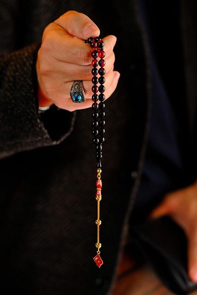 dergah tesbih Prayer Beads - Amber