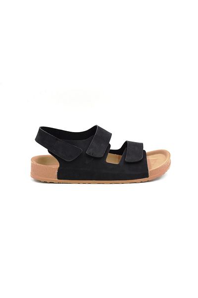 FLY SOFT S963 Ανδρικά πέδιλα Poly Light Velcro Μαύρα