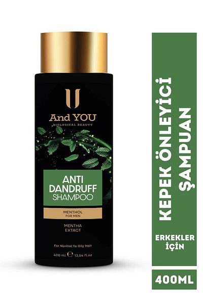 AND YOU Anti-Dandruff Anti-Dandruff Shampoo for Men 400 ml
