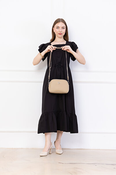 FARBAG VİZON SUNİ DERİ 4 CEPLİ omuz çantası