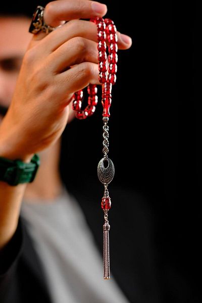 dergah tesbih Prayer Beads - Amber