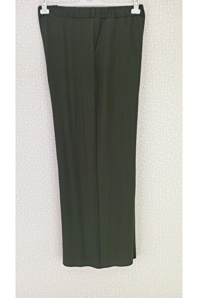 Levidor BELİ LASTİKLİ BOL PAÇA BÜYÜK BEDEN PANTOLON LVSS2241020 QYS PANTOLON #23-01#