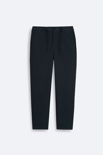 Avva Men's Anthracite Color Pocket Elastic Waist Suit - B 003201