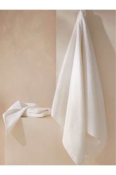 Gentelle Seren Luxury Hotel Bath Towel–100% Cotton,650 GSM–Ultra-Soft & Absorbent – White, 80x150 cm