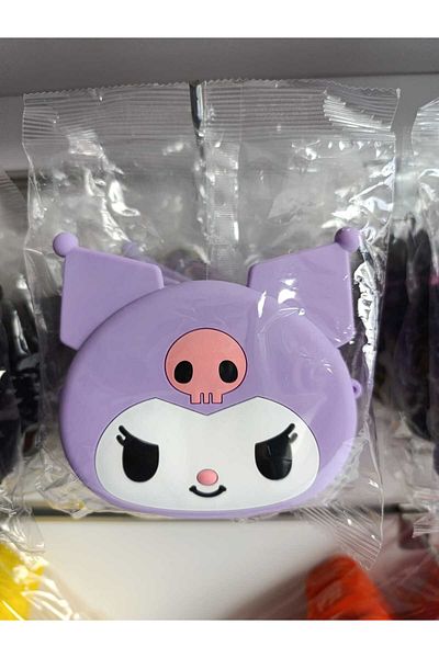 pure age Cute Kuromi Girl Silicone Bag with Handle