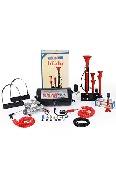 HIDO ISLIK + YANKILI DADAN HAVALI KORNA EKİPMANLI SET