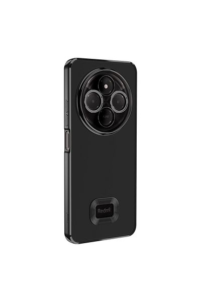 zore Redmi 14C 4g Case with Camera Protection Logo Showing Emp Omega Cover - Deep Purple
