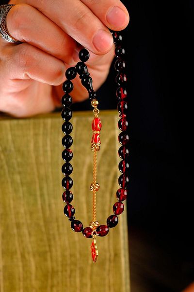 dergah tesbih Prayer Beads - Amber