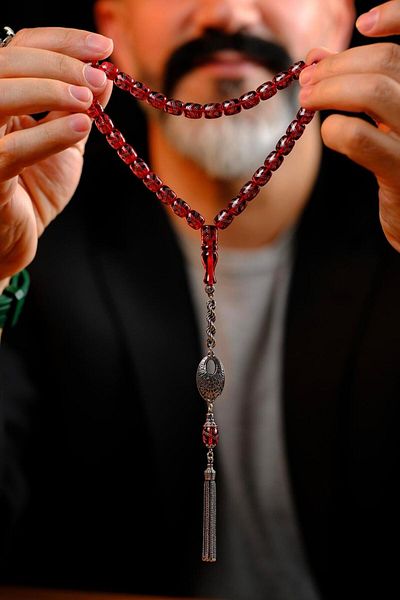 dergah tesbih Prayer Beads - Amber
