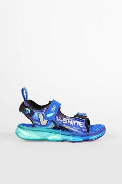 Vicco Felipe Lighted Children's Sandals Saks Blue