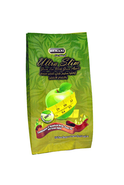 ULTRA شاي اخضر للتنحيف بالتفاح الاخضر الترا سليم من هيماني