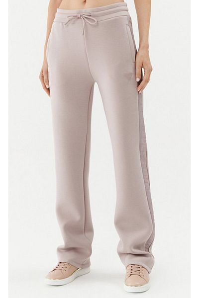Guess Guess BRENDA SCUBA STRAIGH women's pants pink
