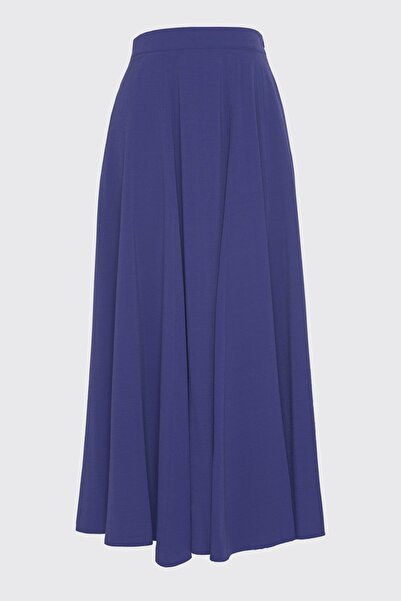 Zühre Φούστα A-Line Violet ETK-0144