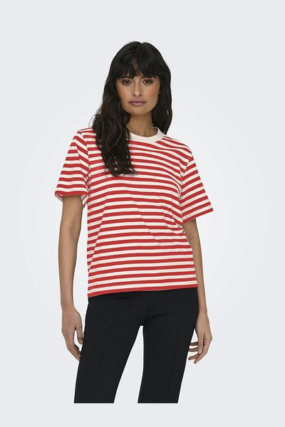 ONLY Onllivina Stripe Tee Jrs Noos γυναικείο μπλουζάκι 15272227