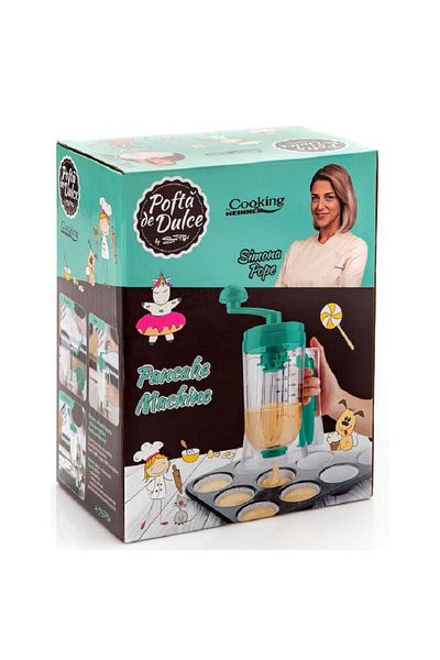 Cooking by Heinner Multifunctional device for preparing pancakes and cakes, capacity 800 ml