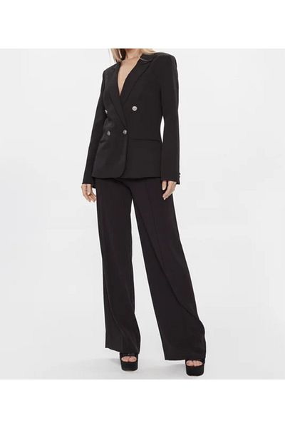Guess GUESS AMANDA DOUBLE BREAST women's blazer black