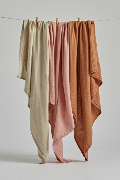 Svava Muslin Beach Towel,Travel Towel,Organic Cotton,Camping (90*175 cm)