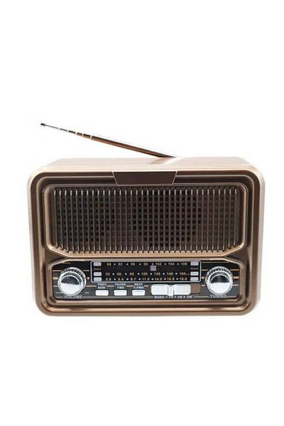 Denx راديو عالي الدقة، FM/AM/SW، مشغل USB/TF/BT، بطارية قابلة لإعادة الشحن DX2445
