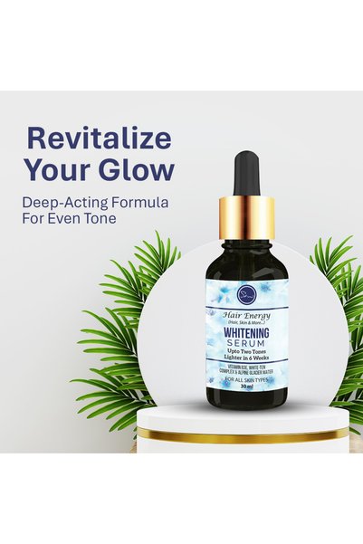 Hair Energy Absolute Radiance Facial Whitening Serum with Vitamin B3 | for All Skin Types | 30ml