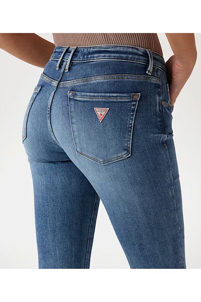 Guess ANNETTE women's trousers blue