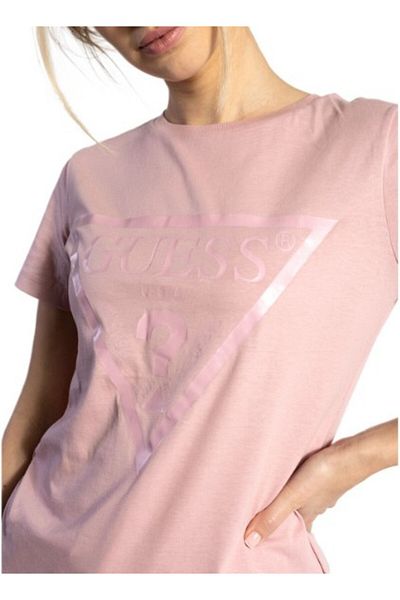 Guess Tricou de damă Guess ADELE SS CN TEE roz